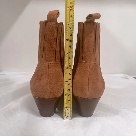 Boden NWOT Western Ankle Boots in Tan Women’s Sz 39 (US 8) - Picture 12 of 12